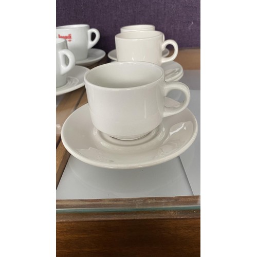 76 - Qty of Buondi and Continental Coffee Cups and Saucers (Hotelware)