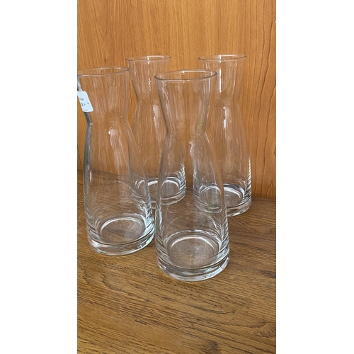 30 - Set of 4 Small Bormioli Rocco Ypsilon Carafe Pitcher Made in Italy