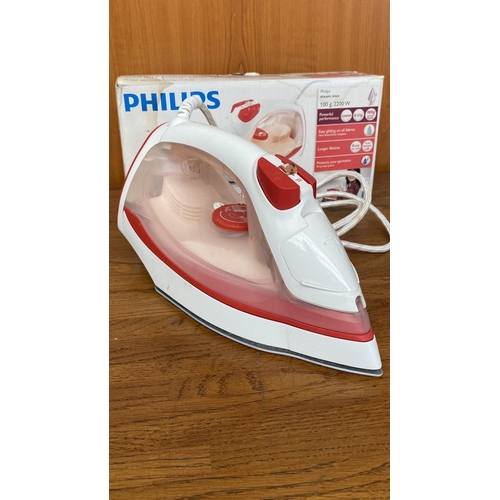 18 - Philips Steam Iron (Unused)