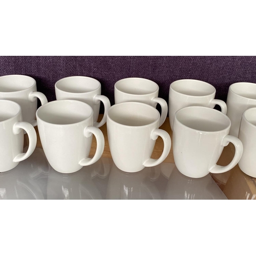 25 - x10 Corelle Stoneware Coffee Mugs - Code 'Welcome Kit'