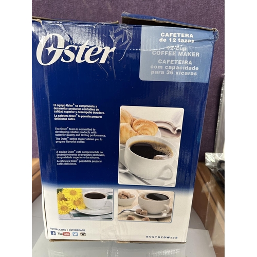 5 - Oster 12-Cup Coffee Machine (Unused) - Code 'Welcome Kit'