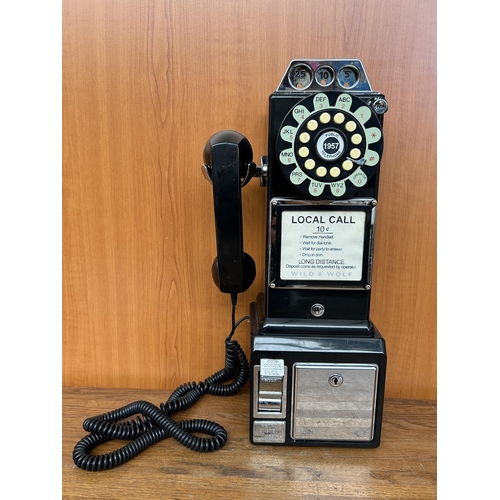 57 - Retro Decorative Public Telephone A/F