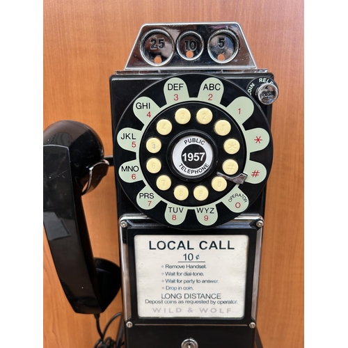 57 - Retro Decorative Public Telephone A/F