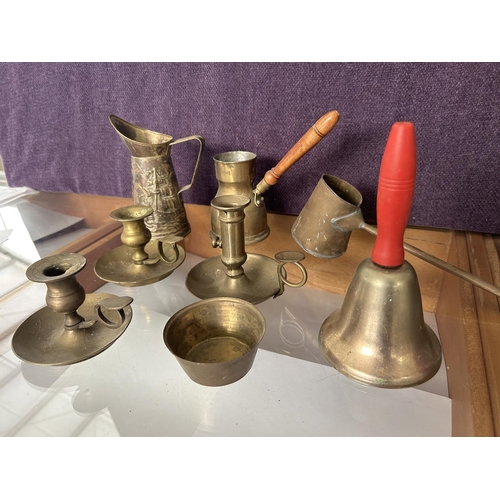 7 - Collection of Vintage Brass Items