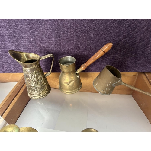 7 - Collection of Vintage Brass Items