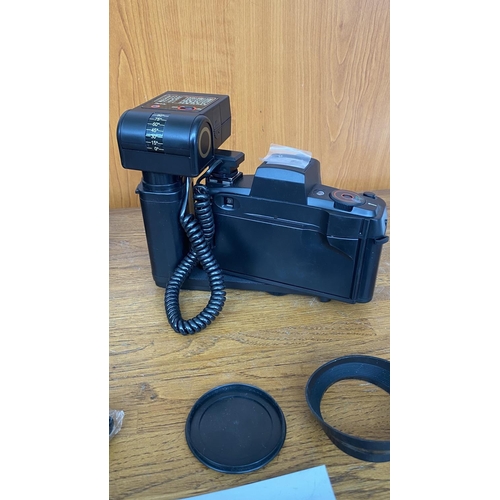 53 - Retro 'Focus' Camera with Accessories and Case