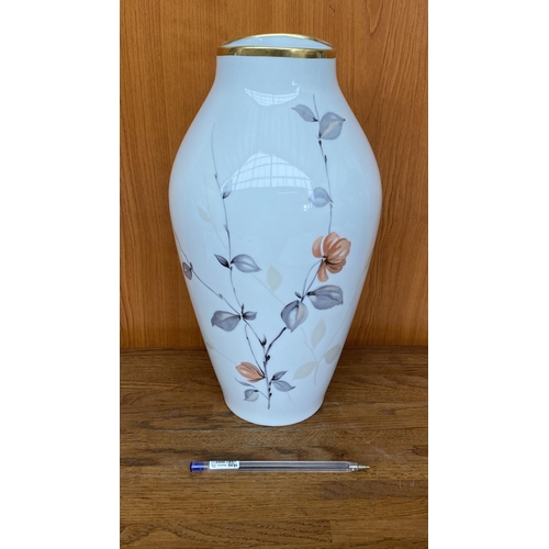 42 - Royal KPM Boden Vase with Gold Trim (32cm H.)