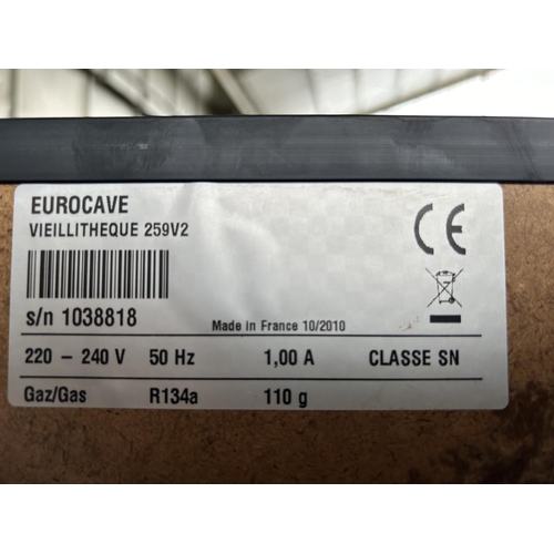 373 - Eurocave Vieillitheque 259V2 Commercial Wine Cooler