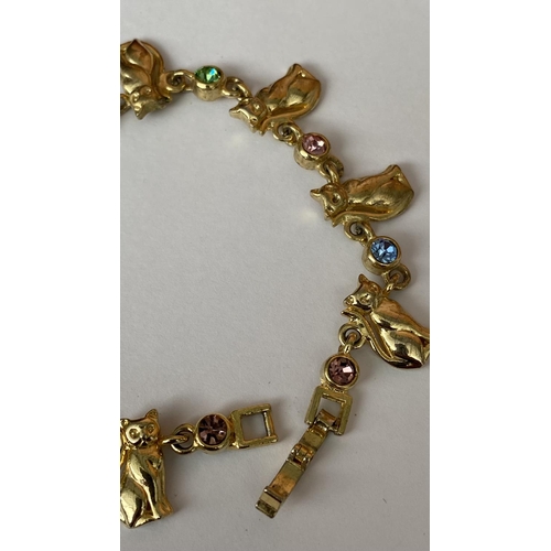 420 - x2 Star Bracelet with Toggle Fastening Together with Another Decorated with Charms 8ct