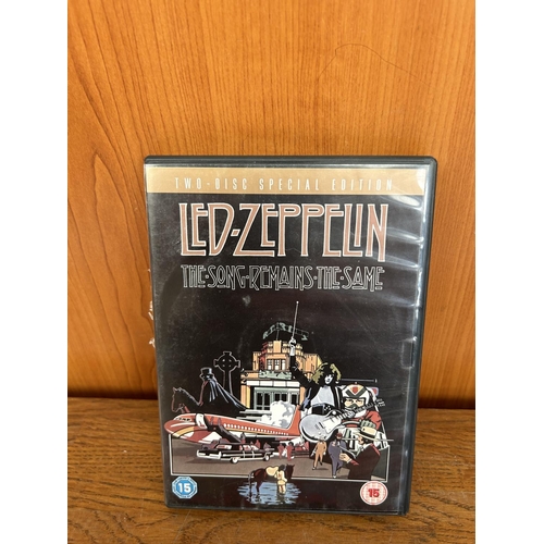 423 - PC DVD-ROM (x3), Led Zeppelin Two-Disc Special Edition Together with Set of 8 DVDs of Famous Russian... 