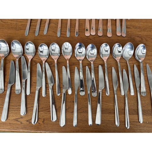 458 - Stainless Steel Cutlery Set for 12 People (48pcs)