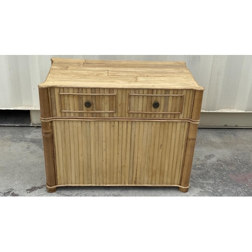 475 - Bamboo Trunk/Coffee Table (77 W. x 44 D. x 60cm H. - Unused but A/F - Missing x1 Handle)