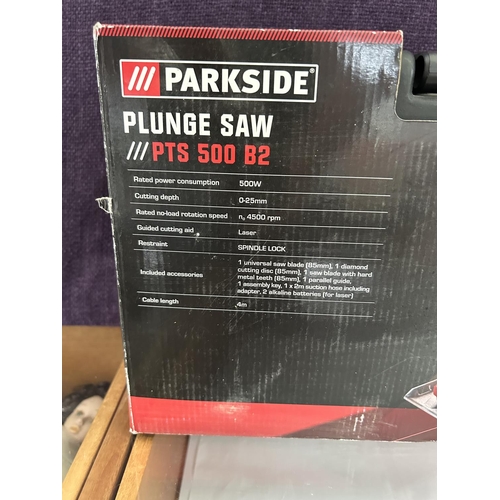 41 - Parkside PTS 500 B2 Plunge Saw