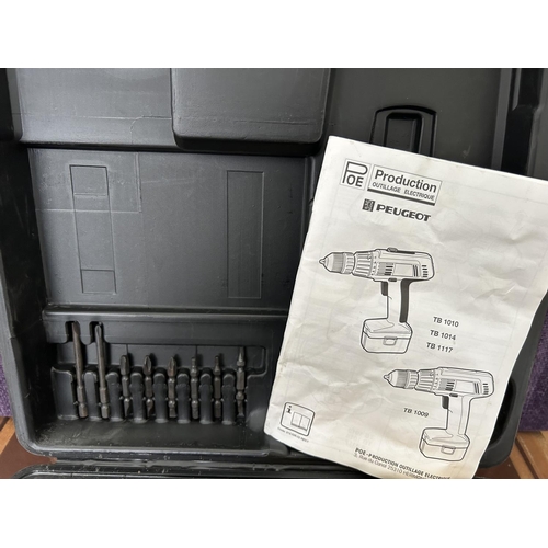 42 - Peugeot TB 1014 Wireless Drill/Screwdriver