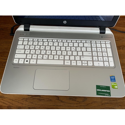 10 - HP Pavilion 'beatsaudio' Laptop Computer (A/F - Hard Drive Removed, No Power Adaptor)  - Code AM7119... 