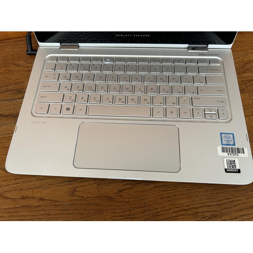 2 - Hewlett-Packard Spectre Bang-Olufsen Laptop Computer (A/F - Hard Drive Removed, No Power Adaptor)  -... 