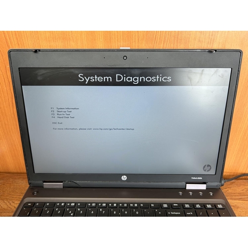 31 - HP ProBook 6560b Laptop Computer (A/F - Hard Drive Removed, No Power Adaptor, Damaged but Working)  ... 