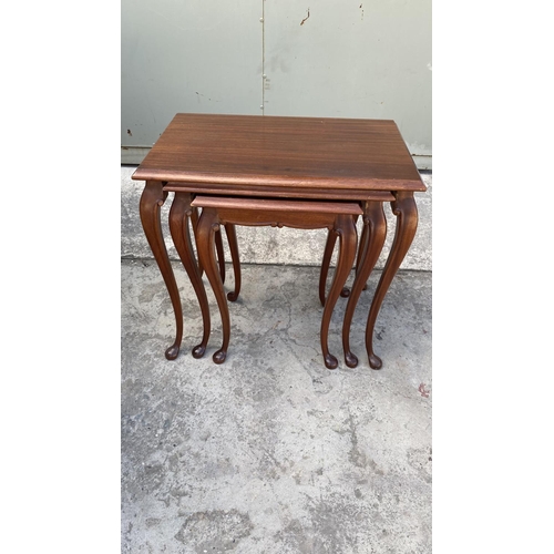 13 - Vintage 1950's Louis XV Style Nesting Tables