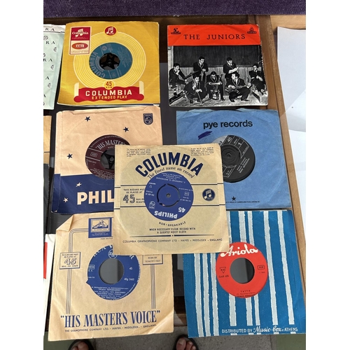 24 - x14 Vintage Mainly 1960's Greek Vinyl Records 45rpm