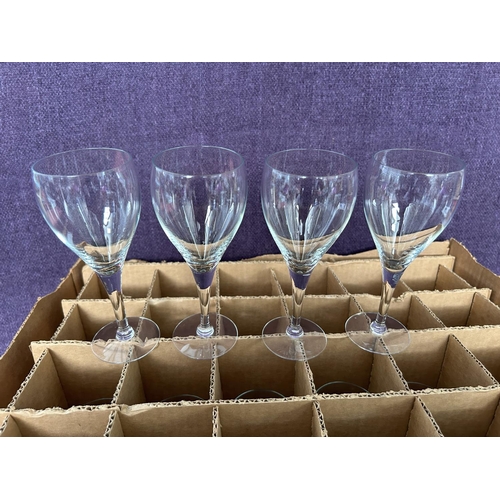 39 - Box of 35 Wine Glasses (Unused) - Code N/A