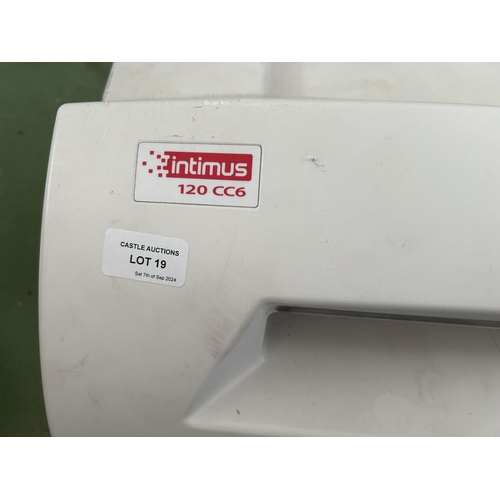 19 - Intimus 120 CC6 Shredding Machine (Untested) - Code AM6920R