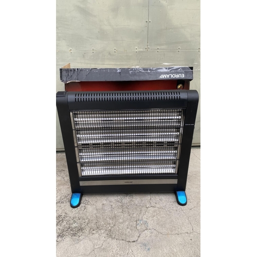 588 - Eurolamp Electric Heater with Manual and Box