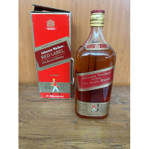 20B - Johnnie Walker Red Label Whisky 2Lts