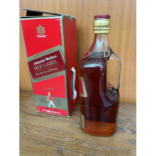 20B - Johnnie Walker Red Label Whisky 2Lts