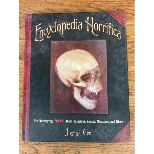 582 - Joshua Gee Encyclopedia Horrifying, Terrifying Truth About Vampires, Ghosts, Monsters and More