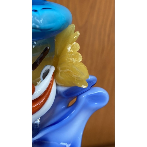 534 - Vintage Mid Century Murano Art Glass clown Made in Italy (20cm H. - A/F - Small Chip as in Picture) ... 