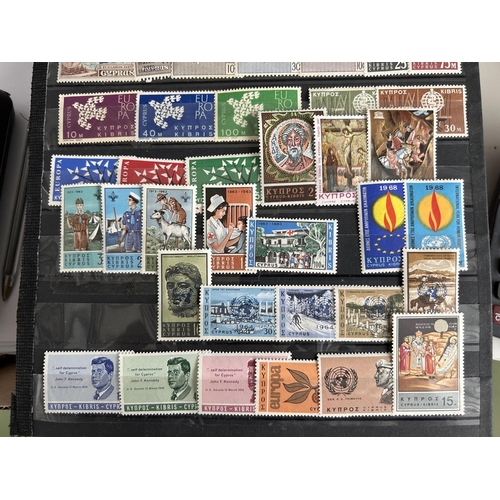 570 - Collection of Vintage Cyprus Stamps Dated from George 6th to Appr. 1962