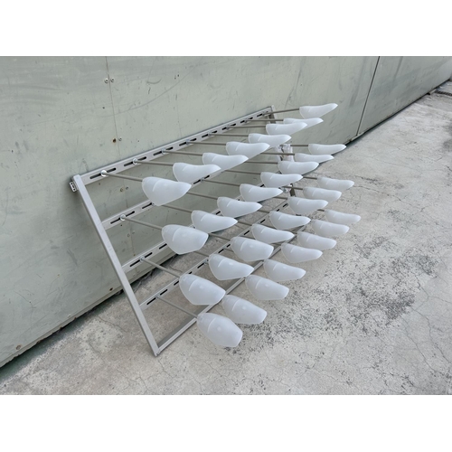 528 - 'Ikea' Wall Mounted Shoe Rack