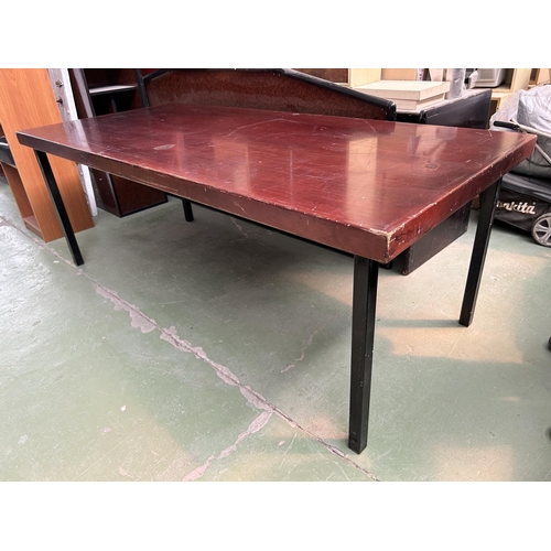 261 - Large Vintage Dining Table (A/F - 203 W. x 93 D. x 74cm H.)