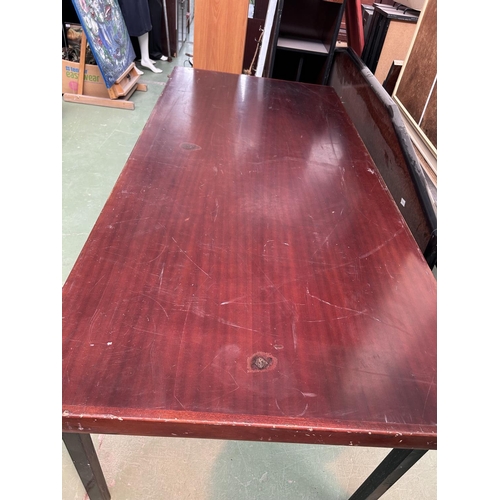 261 - Large Vintage Dining Table (A/F - 203 W. x 93 D. x 74cm H.)