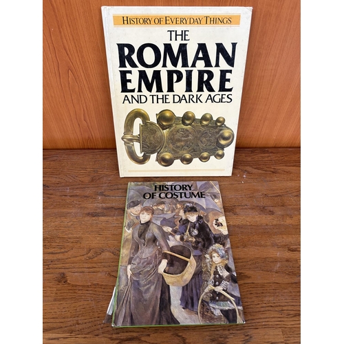 542 - The Roman Empire and The Dark Ages Together with History of Costumes Books