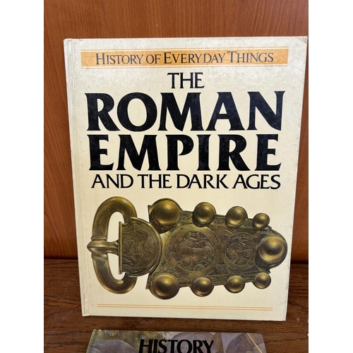 542 - The Roman Empire and The Dark Ages Together with History of Costumes Books