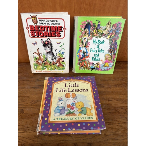 580 - x3 Little Life Lessons, Bedtime Stories and My Book of Fairy Tales Children's Books