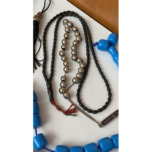 64 - Collection of 4 Worry Beads Komboloi