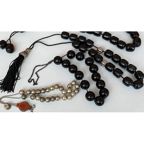 65 - Collection of 4 Worry Beads Komboloi