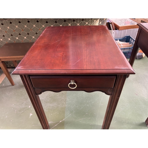 11 - Drexel Heritage Cherry Wood Occasional Table with Drawer