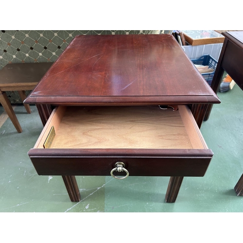 11 - Drexel Heritage Cherry Wood Occasional Table with Drawer