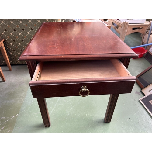 12 - Drexel Heritage Cherry Wood Occasional Table with Drawer