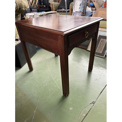 12 - Drexel Heritage Cherry Wood Occasional Table with Drawer