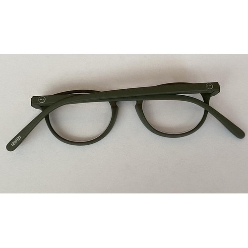 246 - Small Size Kaki Green Izipizi Paris Reading Glasses