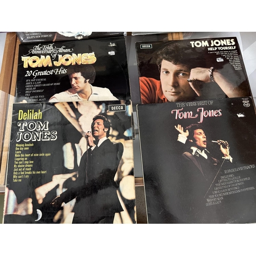 276 - Collection of 6 Vintage Tom Jones Vinyl Records 33rpm Incl. x3 Doubles