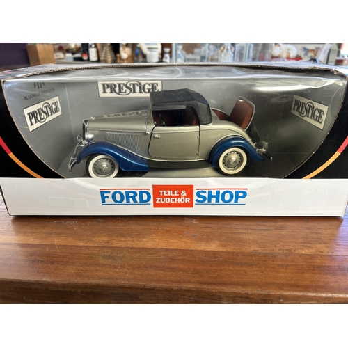 281 - Diecast Ford Prestige Car Model on Scale 1:18 in Display Box