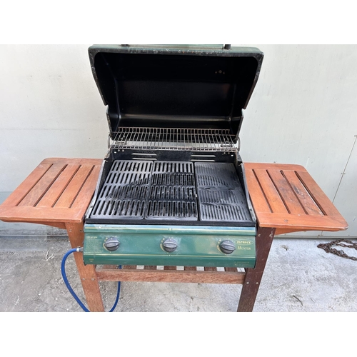 80 - Outback Hunter Outdoor Gas BBQ Grill with 3 Burners