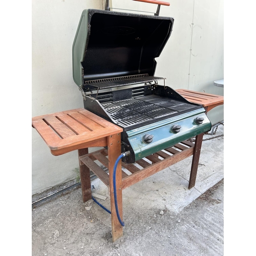 80 - Outback Hunter Outdoor Gas BBQ Grill with 3 Burners