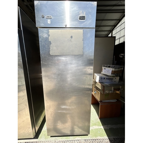 87 - Zanussi RS06F41FS Stainless Steel Commercial Freezer Model FVSBIMTN