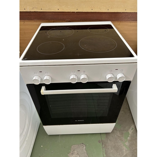 142 - Bosch Freestanding 4-Burner Electric Cooker and Oven